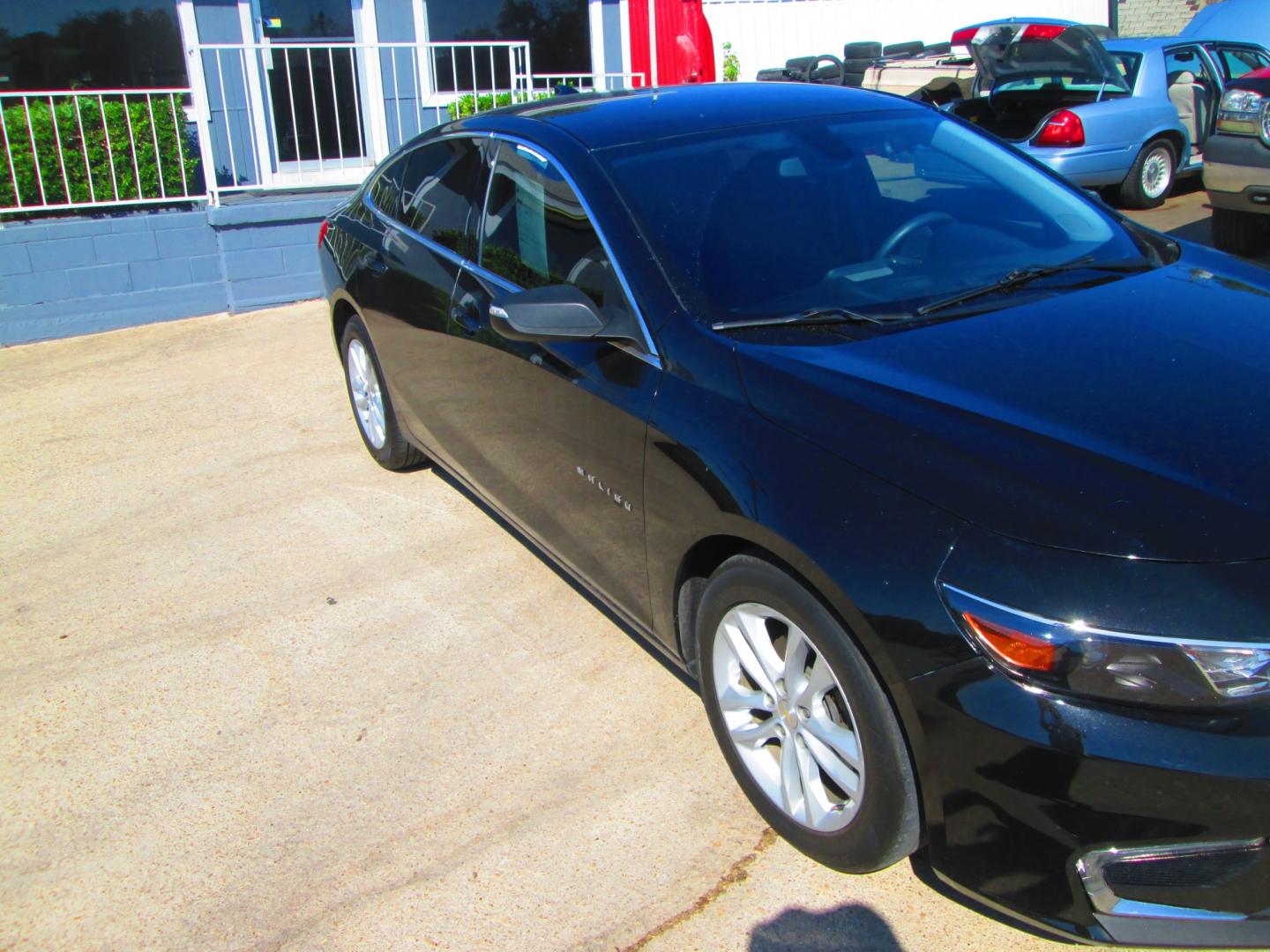 2018 BLACK Chevrolet Malibu LT (1G1ZD5ST3JF) with an 1.5L L4 DOHC 16V engine, 6A transmission, located at 1815 NE 28th St., Fort Worth, TX, 76106, (817) 625-6251, 32.795582, -97.333069 - Photo#2