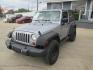 2013 SILVER Jeep Wrangler Sport 4WD (1C4GJWAG1DL) with an 3.6L V6 DOHC 24V FFV engine, located at 1815 NE 28th St., Fort Worth, TX, 76106, (817) 625-6251, 32.795582, -97.333069 - Photo#0