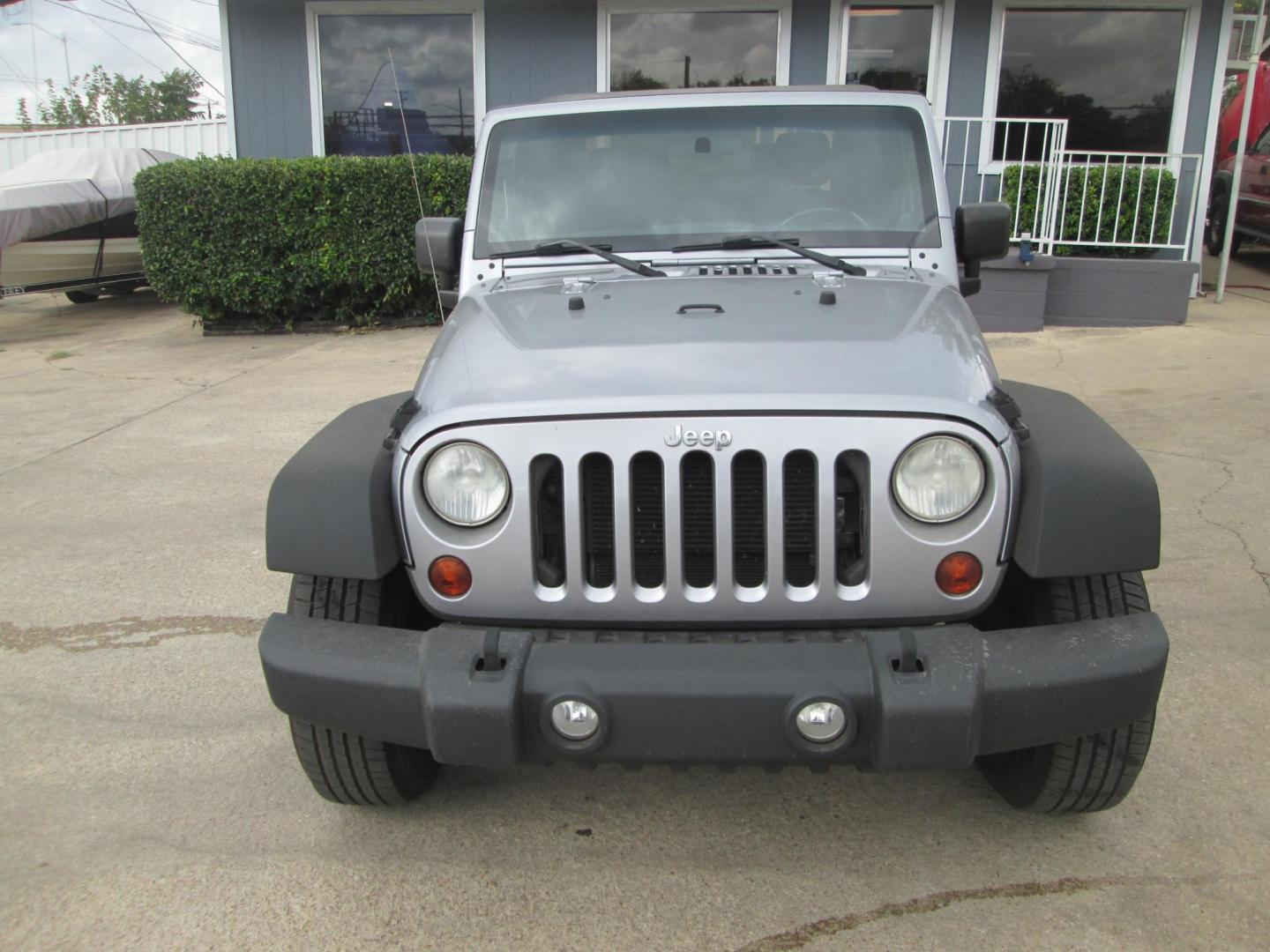 2013 SILVER Jeep Wrangler Sport 4WD (1C4GJWAG1DL) with an 3.6L V6 DOHC 24V FFV engine, located at 1815 NE 28th St., Fort Worth, TX, 76106, (817) 625-6251, 32.795582, -97.333069 - Photo#1