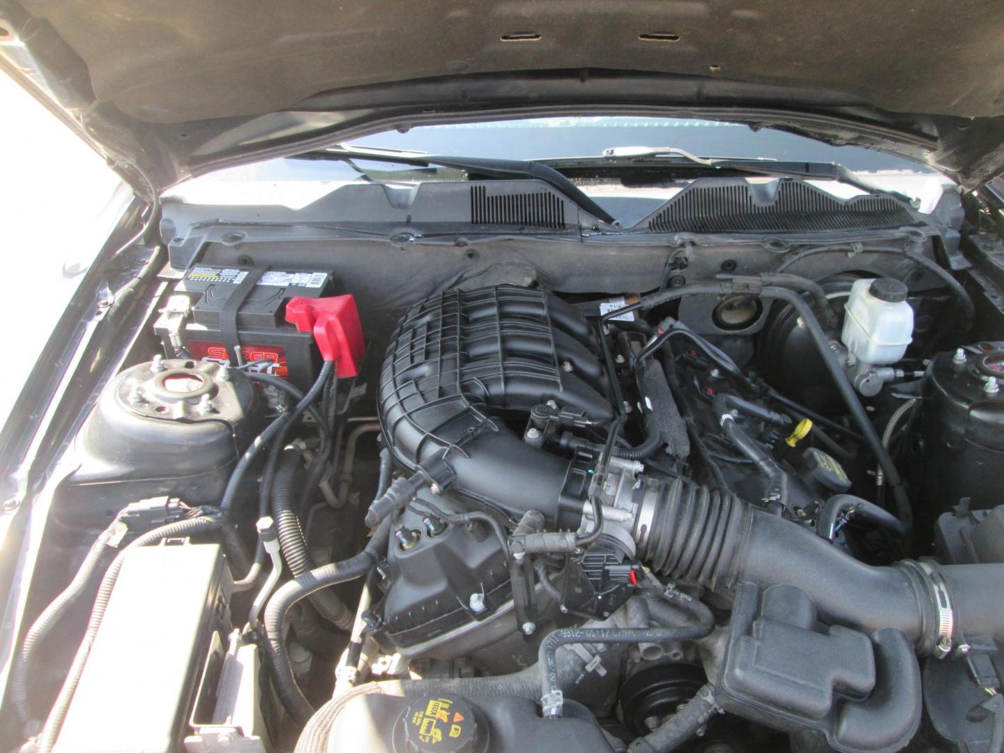 2012 BLACK Ford Mustang V6 Coupe (1ZVBP8AM2C5) with an 3.7L V6 DOHC 24V engine, located at 1815 NE 28th St., Fort Worth, TX, 76106, (817) 625-6251, 32.795582, -97.333069 - Photo#10