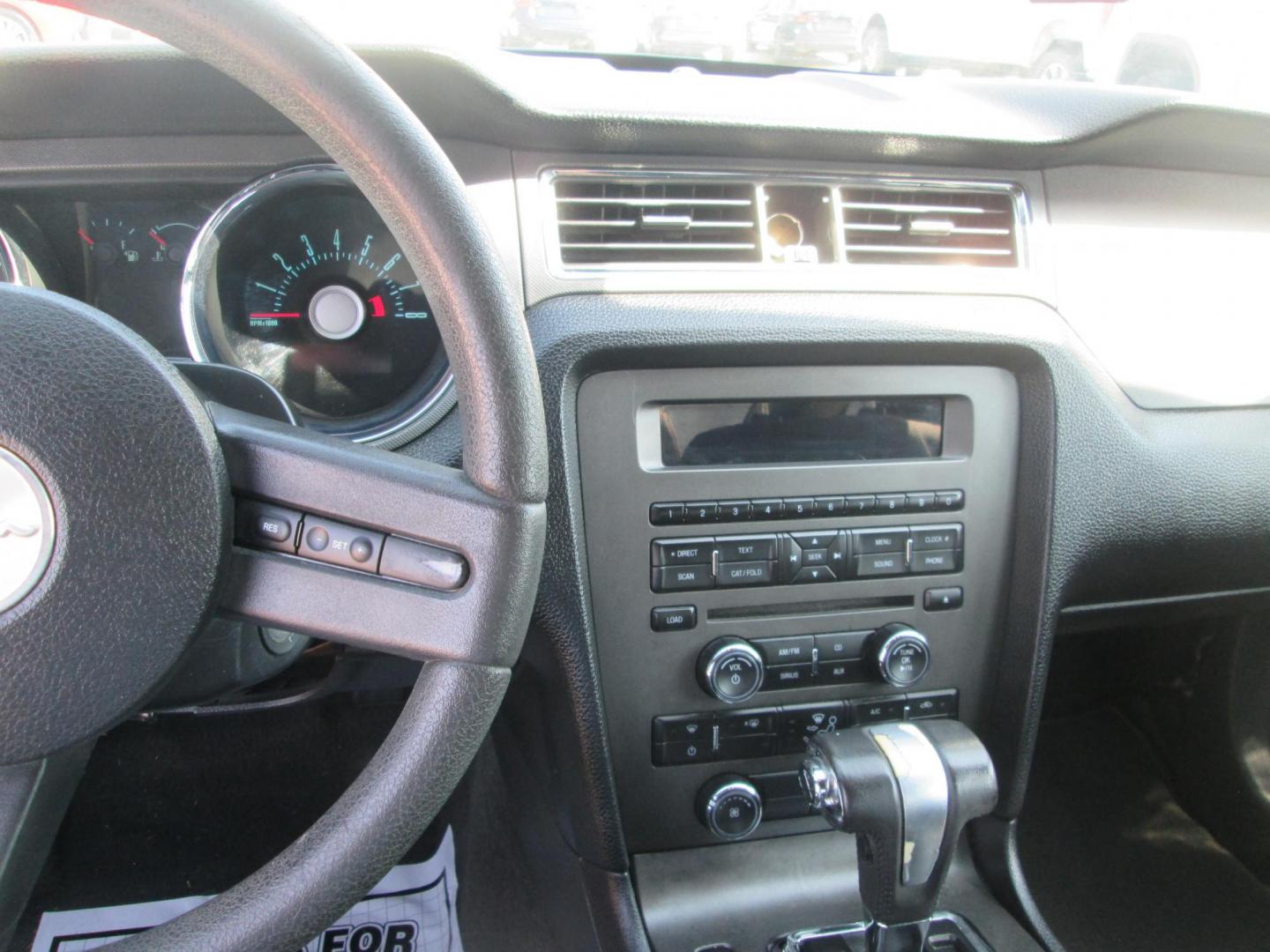 2012 BLACK Ford Mustang V6 Coupe (1ZVBP8AM2C5) with an 3.7L V6 DOHC 24V engine, located at 1815 NE 28th St., Fort Worth, TX, 76106, (817) 625-6251, 32.795582, -97.333069 - Photo#9