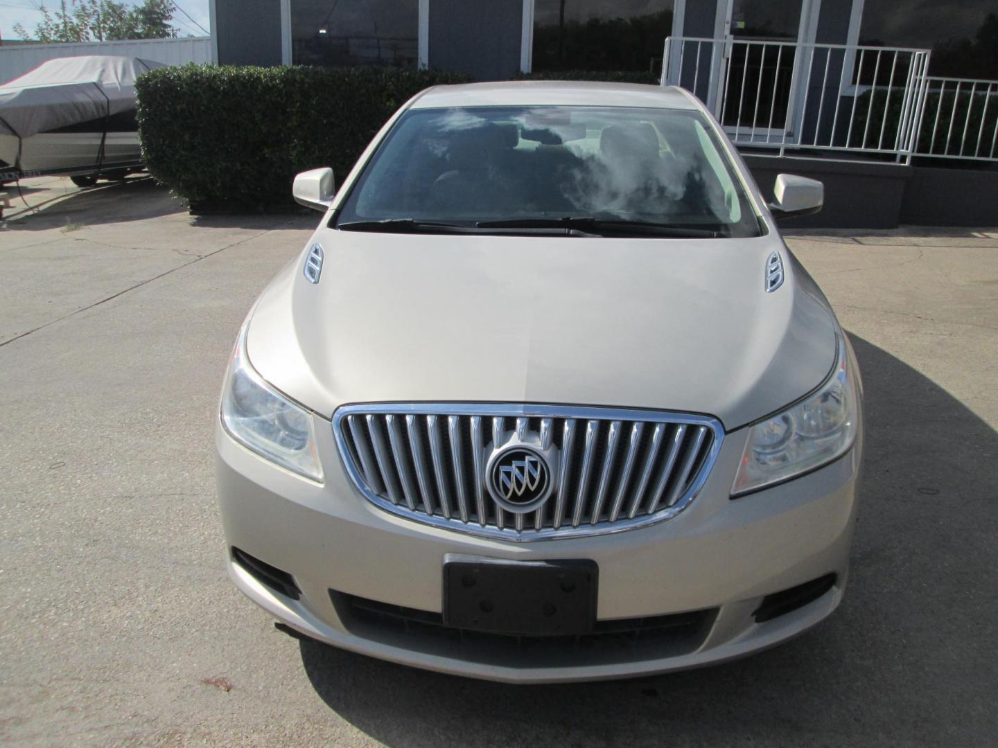 2011 GOLD /TAN Buick LaCrosse CX (1G4GA5EC1BF) with an 2.4L L4 DOHC 16V engine, 6-Speed Automatic Overdrive transmission, located at 1815 NE 28th St., Fort Worth, TX, 76106, (817) 625-6251, 32.795582, -97.333069 - Photo#2