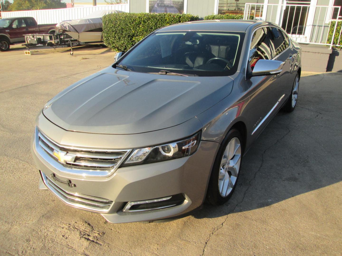 2019 BROWN Chevrolet Impala Premier (1G1105S38KU) with an 3.6L V6 DOHC 24V engine, 6A transmission, located at 1815 NE 28th St., Fort Worth, TX, 76106, (817) 625-6251, 32.795582, -97.333069 - Photo#0