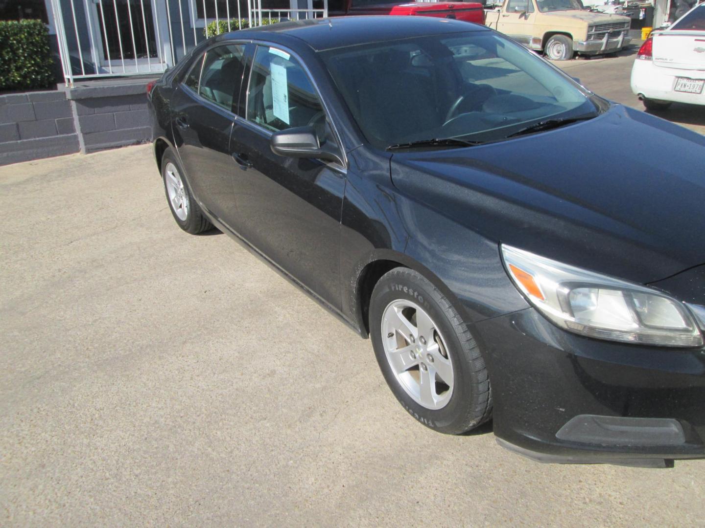 2014 BLACK Chevrolet Malibu LS (1G11B5SLXEF) with an 2.5L L4 DOHC 16V engine, 6-Speed Automatic transmission, located at 1815 NE 28th St., Fort Worth, TX, 76106, (817) 625-6251, 32.795582, -97.333069 - Photo#1