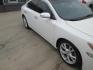 2012 WHITE Nissan Maxima SV (1N4AA5AP5CC) with an 3.5L V6 DOHC 24V engine, Continuously Variable Transmission transmission, located at 1815 NE 28th St., Fort Worth, TX, 76106, (817) 625-6251, 32.795582, -97.333069 - Photo#0