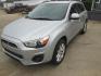 2013 SILVER Mitsubishi Outlander Sport ES 2WD (4A4AP3AU3DE) with an 2.0L L4 DOHC 16V engine, located at 1815 NE 28th St., Fort Worth, TX, 76106, (817) 625-6251, 32.795582, -97.333069 - Photo#0